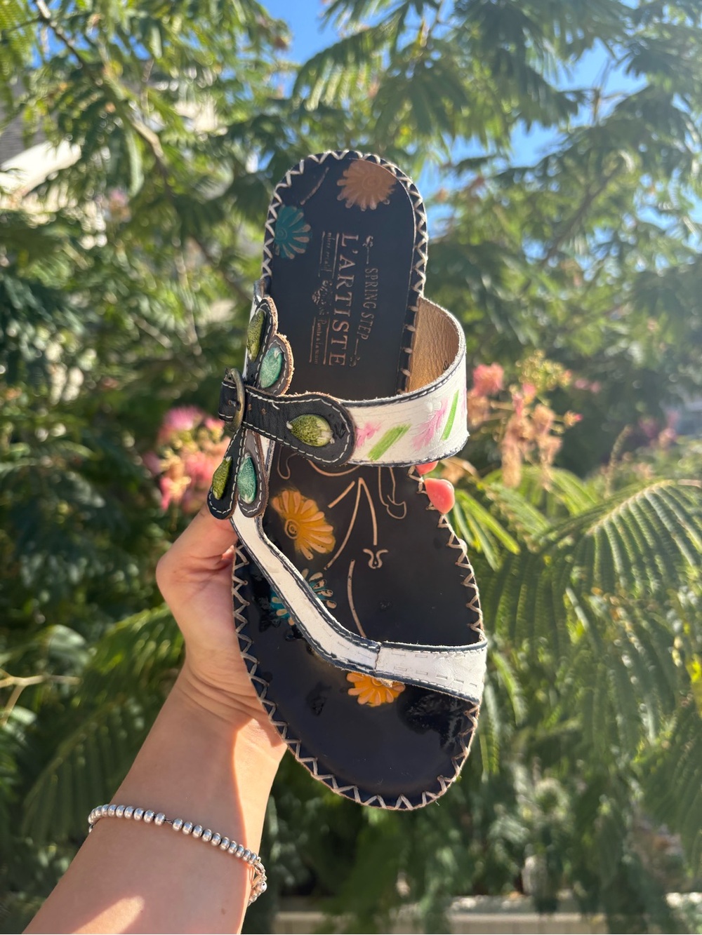 L'ARTISTE SANTORINI SLIDE SANDAL | Size 39 | Og $109 - Picture 4 of 12